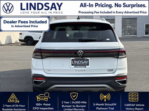 Used 2025 Volkswagen Taos SE w/ Panoramic Sunroof Package AWD/4WD image 4