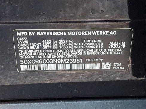 Used 2022 BMW X5 xDrive40i w/ Premium Package image 32