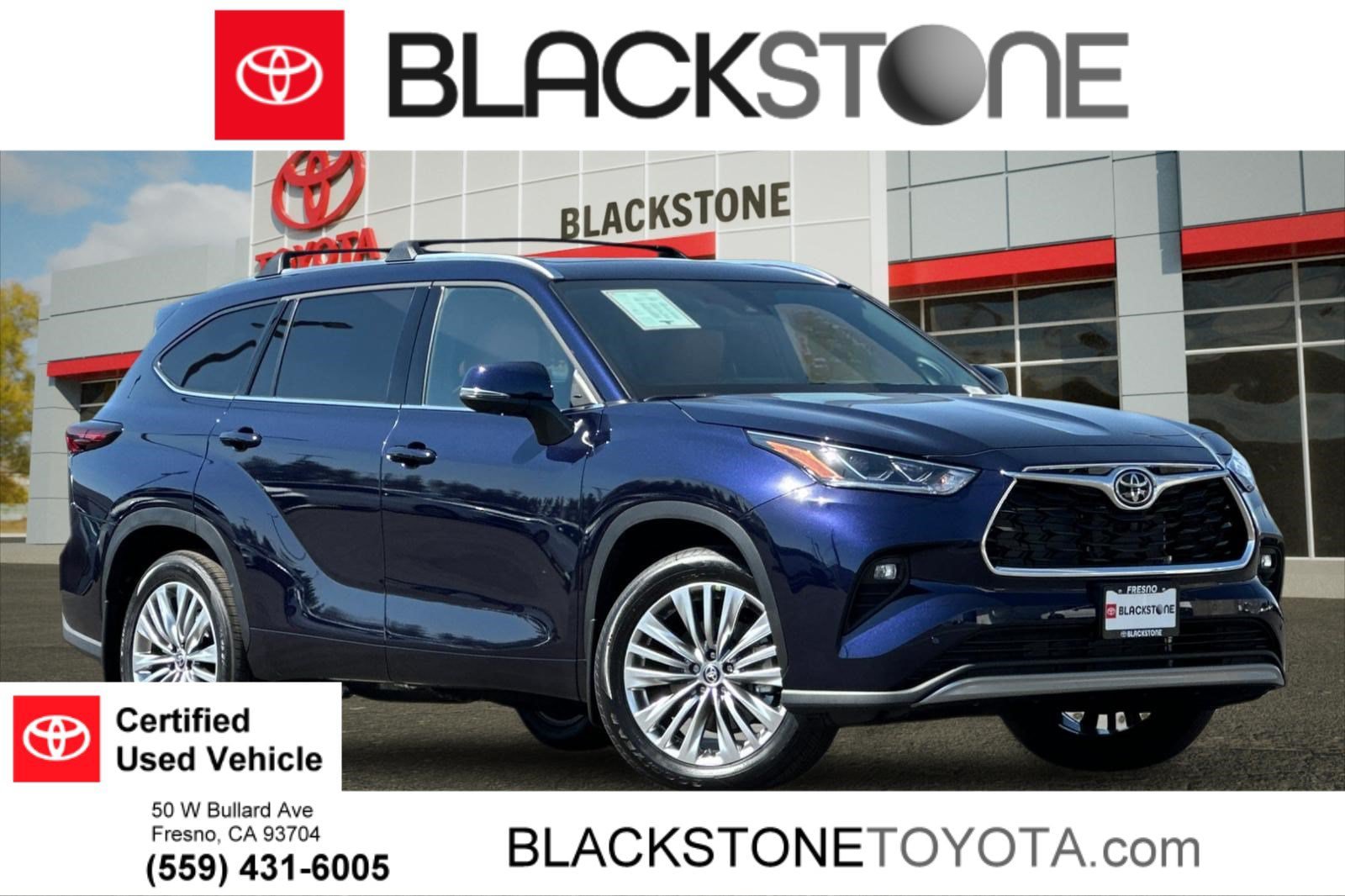 Certified 2026 Toyota Highlander Platinum AWD/4WD image 1