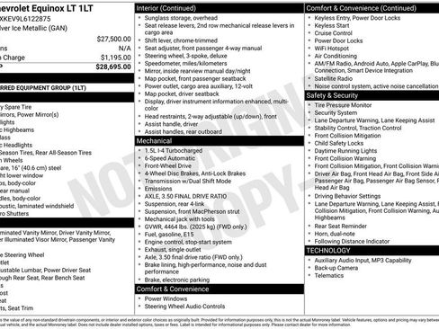 Used 2020 Chevrolet Equinox LT image 2
