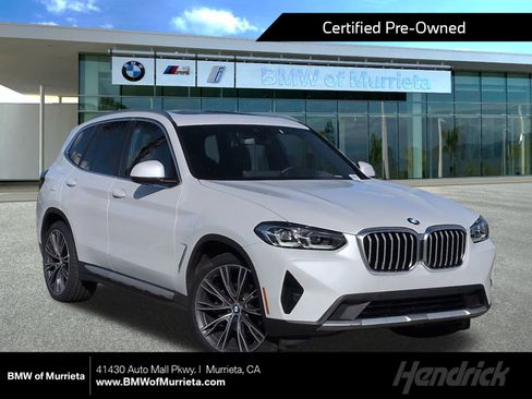 Certified 2023 BMW X3 sDrive30i w/ Premium Package image 1