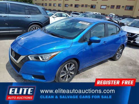 Used 2021 Nissan Versa SV FWD image 1