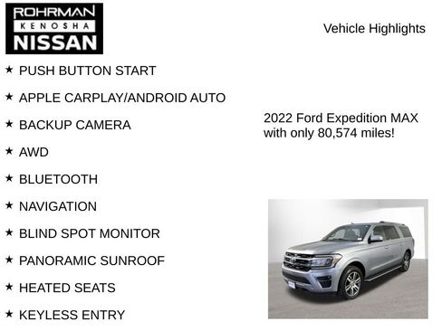 Used 2022 Ford Expedition Max Limited image 7