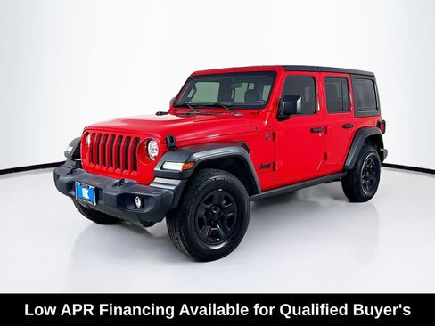 Used 2023 Jeep Wrangler Unlimited Sport AWD/4WD image 3