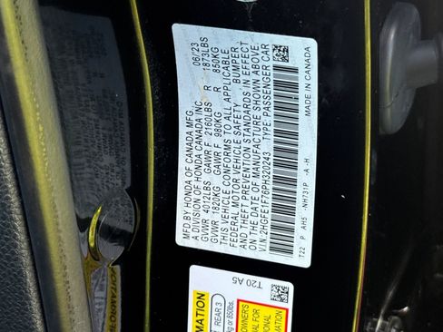 Certified 2023 Honda Civic EX image 27
