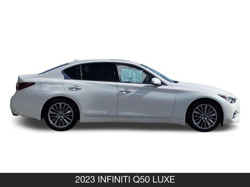 Used 2023 INFINITI Q50 Luxe w/ Cargo Package RWD image 6