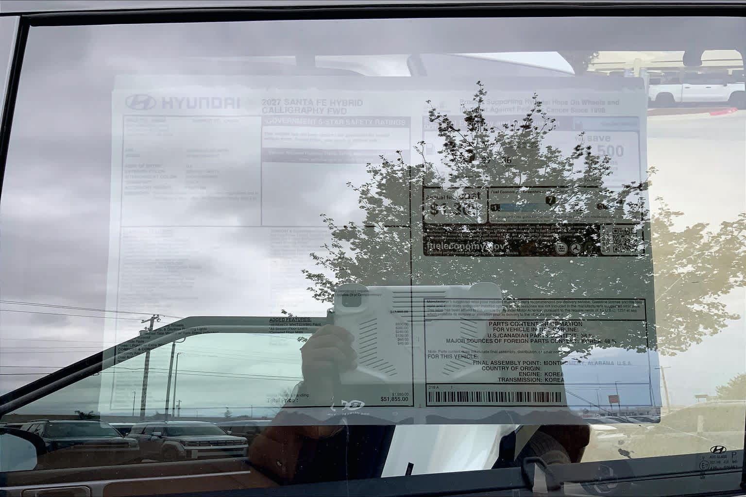 New 2027 Hyundai Santa Fe Calligraphy FWD image 18