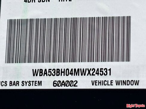 Used 2021 BMW 530i w/ Convenience Package RWD image 33