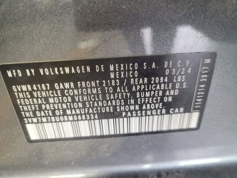 Used 2024 Volkswagen Jetta SE w/ Panoramic Sunroof Package FWD image 33