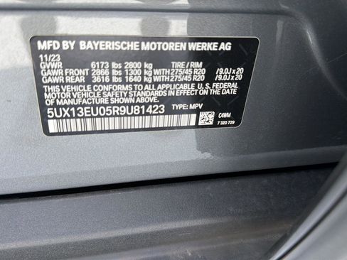 Certified 2024 BMW X5 sDrive40i w/ Premium Package RWD image 42