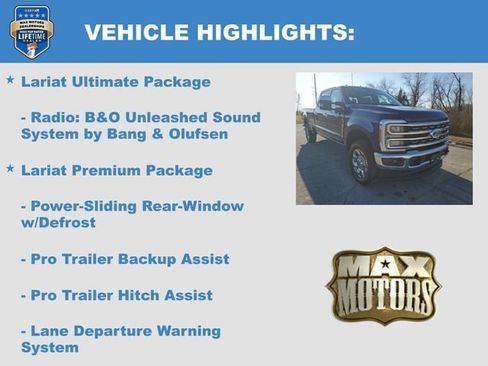 New 2026 Ford F350 Lariat w/ Lariat Ultimate Package image 16