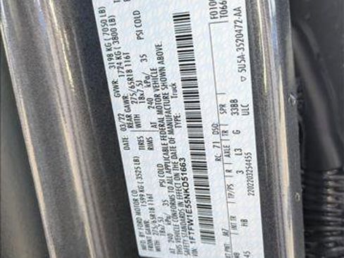 Used 2022 Ford F150 Lariat AWD/4WD image 16