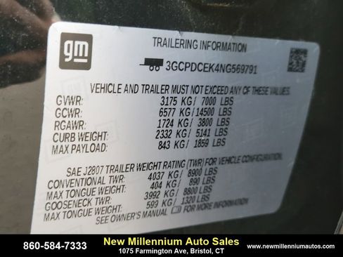 Used 2022 Chevrolet Silverado 1500 Custom Trail Boss image 27