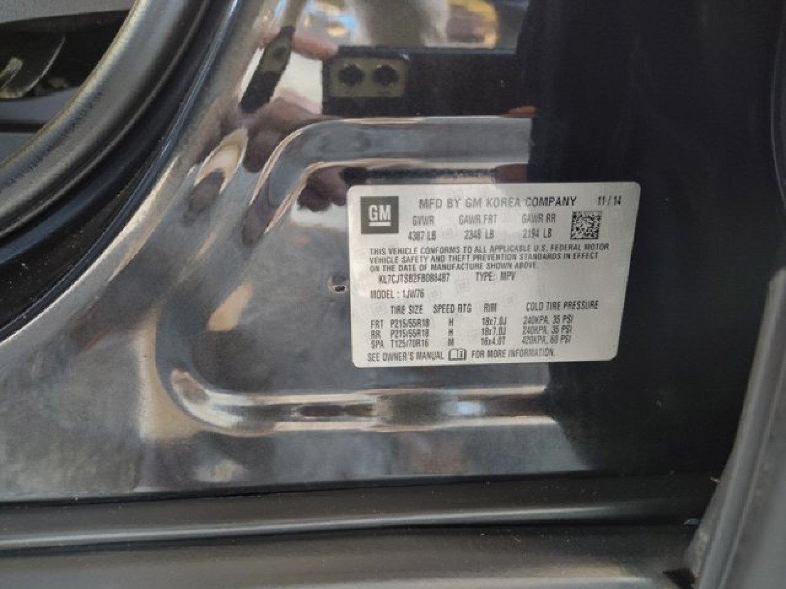 Used 2015 Chevrolet Trax LTZ AWD/4WD image 22