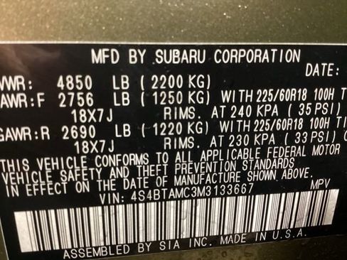 Used 2021 Subaru Outback Limited w/ Popular Package #2 image 14