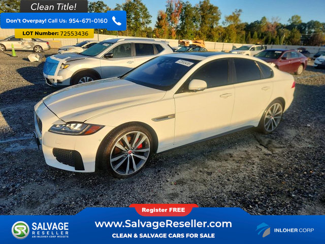 Used 2018 Jaguar XF S AWD/4WD image 1