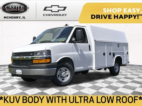 New 2025 Chevrolet Express 3500 w/ Power Convenience Package RWD image 1