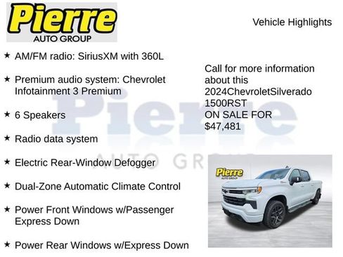 Used 2024 Chevrolet Silverado 1500 RST w/ True North Edition Plus AWD/4WD image 12