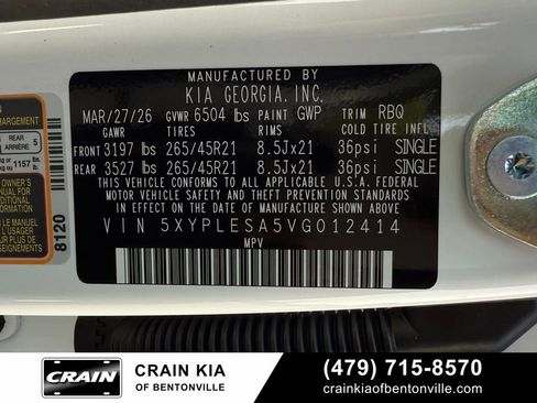 New 2027 Kia Telluride X-Line SX Prestige w/ Towing Package AWD/4WD image 37