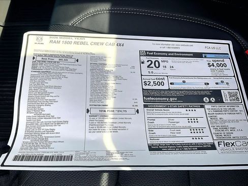 New 2026 RAM 1500 Rebel image 23