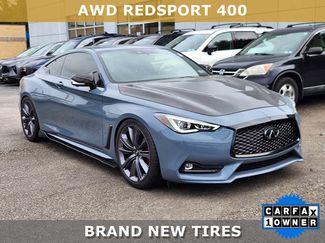 Used 2022 INFINITI Q60 Red Sport 400 w/ Carbon Fiber Package AWD/4WD video 1