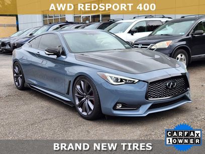 Used 2022 INFINITI Q60 Red Sport 400 w/ Carbon Fiber Package