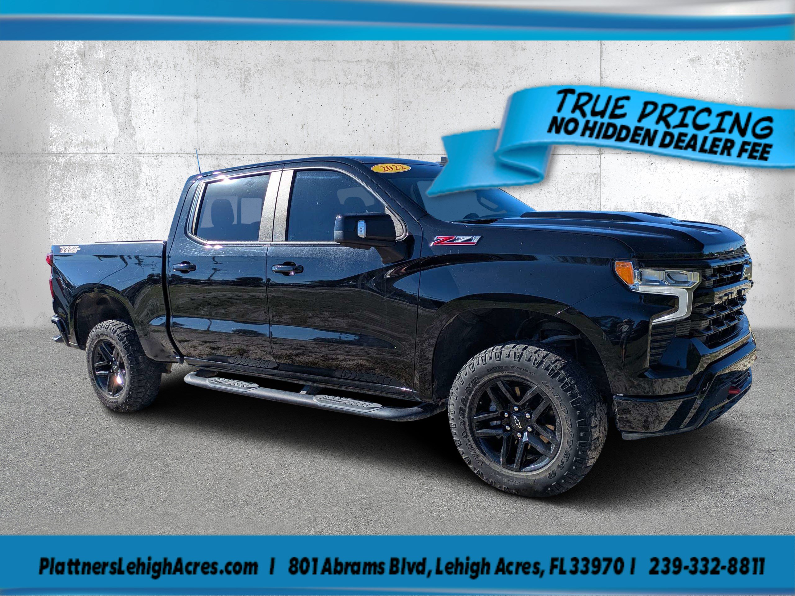 Used 2022 Chevrolet Silverado 1500 LT Trail Boss w/ LT Trail Boss Premium Package AWD/4WD image 1