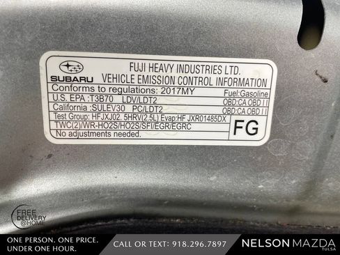 Used 2017 Subaru Legacy 2.5i Sport image 53