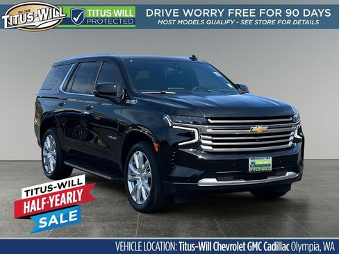 Used 2021 Chevrolet Tahoe High Country AWD/4WD image 1