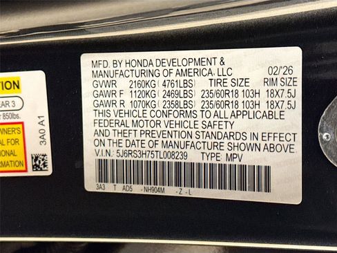 New 2026 Honda CR-V EX-L image 30