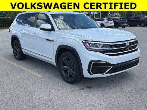 Certified 2021 Volkswagen Atlas SE FWD image 1
