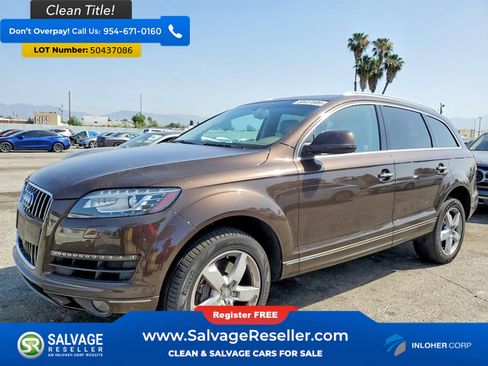 Used 2015 Audi Q7 TDI Premium w/ Technology Package AWD/4WD image 1