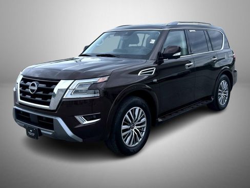 Used 2021 Nissan Armada SL w/ Captain's Chairs Package AWD/4WD image 1