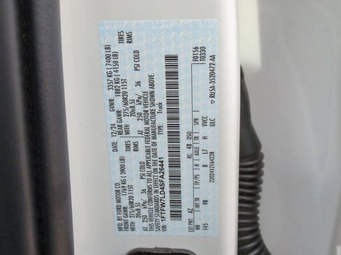 Used 2025 Ford F150 Platinum w/ Equipment Group 702A High image 36