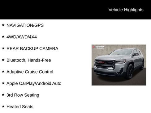 Used 2023 GMC Acadia AT4 w/ Technology Package image 2