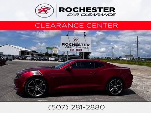 Used 2021 Chevrolet Camaro LT w/ Wild Cherry Design Package 1 RWD image 1