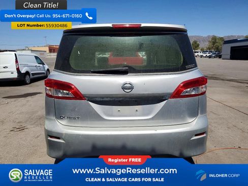 Used 2014 Nissan Quest S FWD image 8