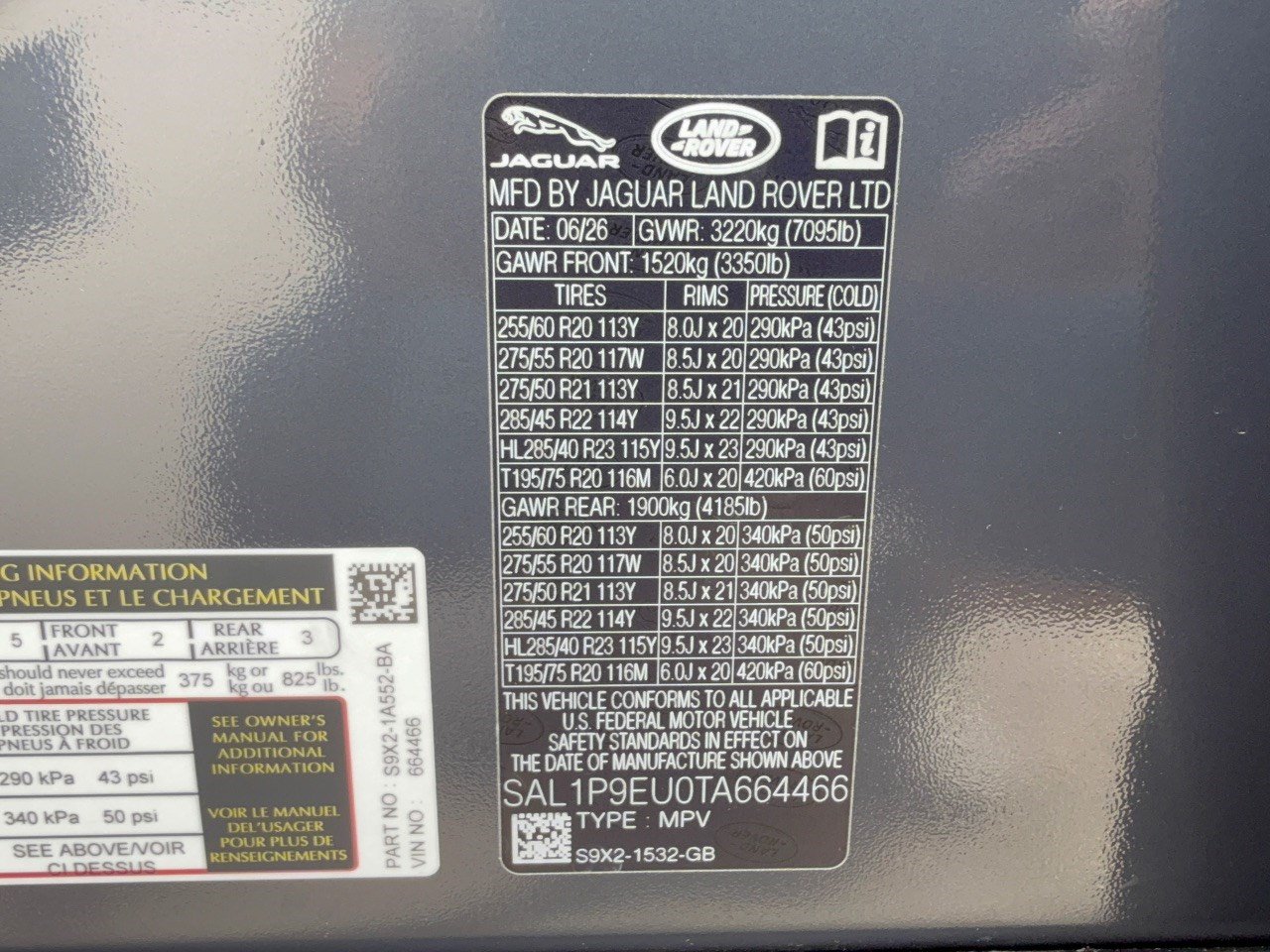 New 2026 Land Rover Range Rover Sport SE AWD/4WD image 30