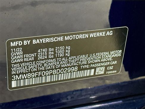 Certified 2023 BMW 330i xDrive 330i xDrive w/ M Sport Package image 34