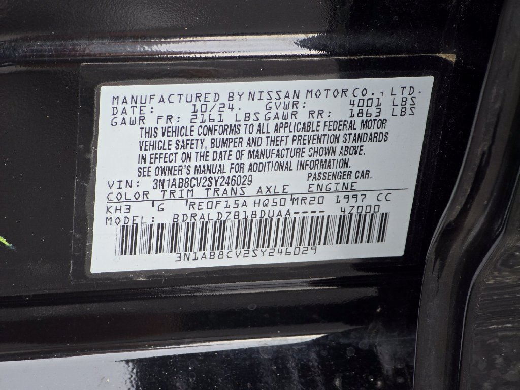 Used 2025 Nissan Sentra SV w/ All-Weather Package FWD image 28