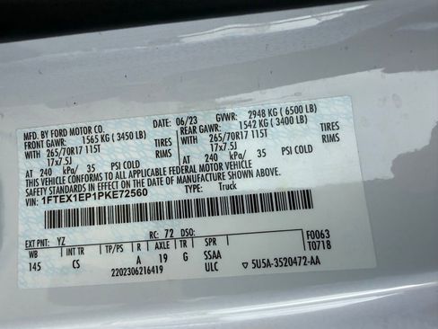 Used 2023 Ford F150 XL AWD/4WD image 45