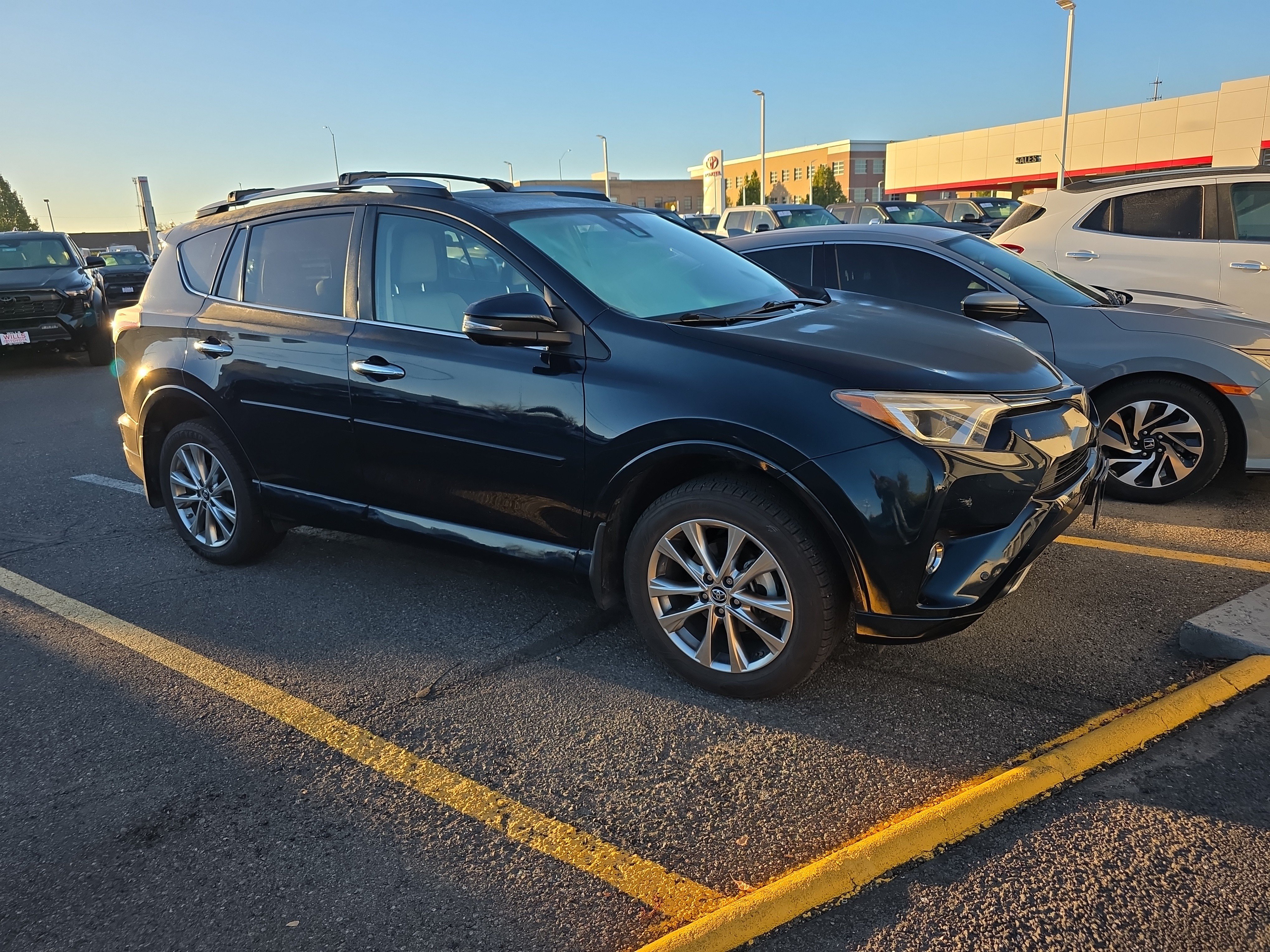 Used 2017 Toyota RAV4 Platinum w/ All Weather Liner Package AWD/4WD image 1