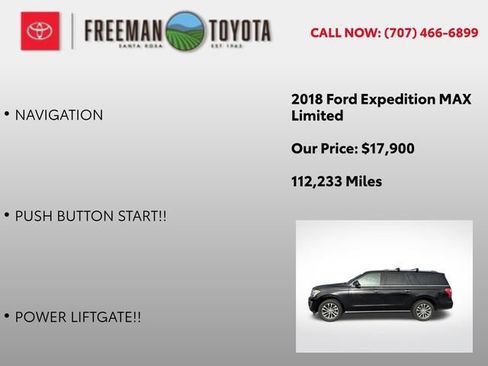 Used 2018 Ford Expedition Max Limited RWD image 9