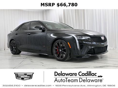 Certified 2025 Cadillac CT4 V Blackwing RWD image 1