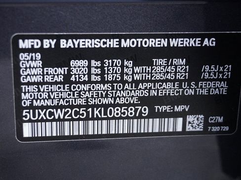 Used 2019 BMW X7 xDrive40i w/ Luxury Seating Package image 79