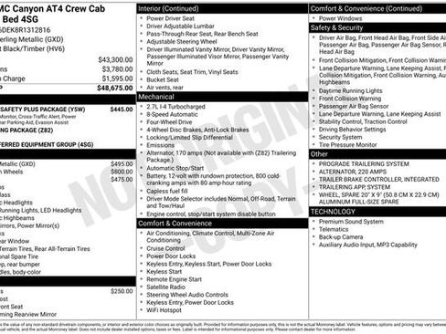 Used 2024 GMC Canyon AT4 w/ Canyon Safety Plus Package image 7