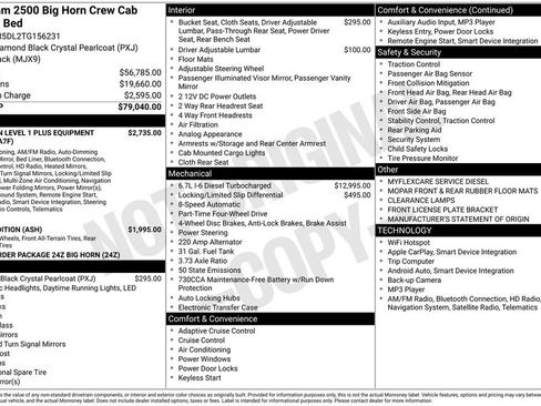 New 2026 RAM 2500 Big Horn image 2