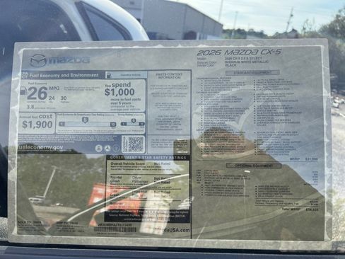 New 2026 MAZDA CX-5 Select image 33