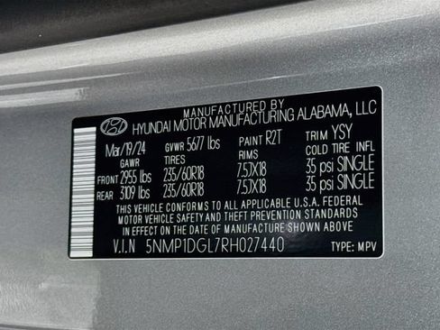 Certified 2024 Hyundai Santa Fe SE AWD/4WD image 30