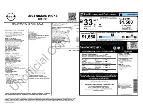 Used 2024 Nissan Kicks SR w/ Interior Electronics Package FWD image 42